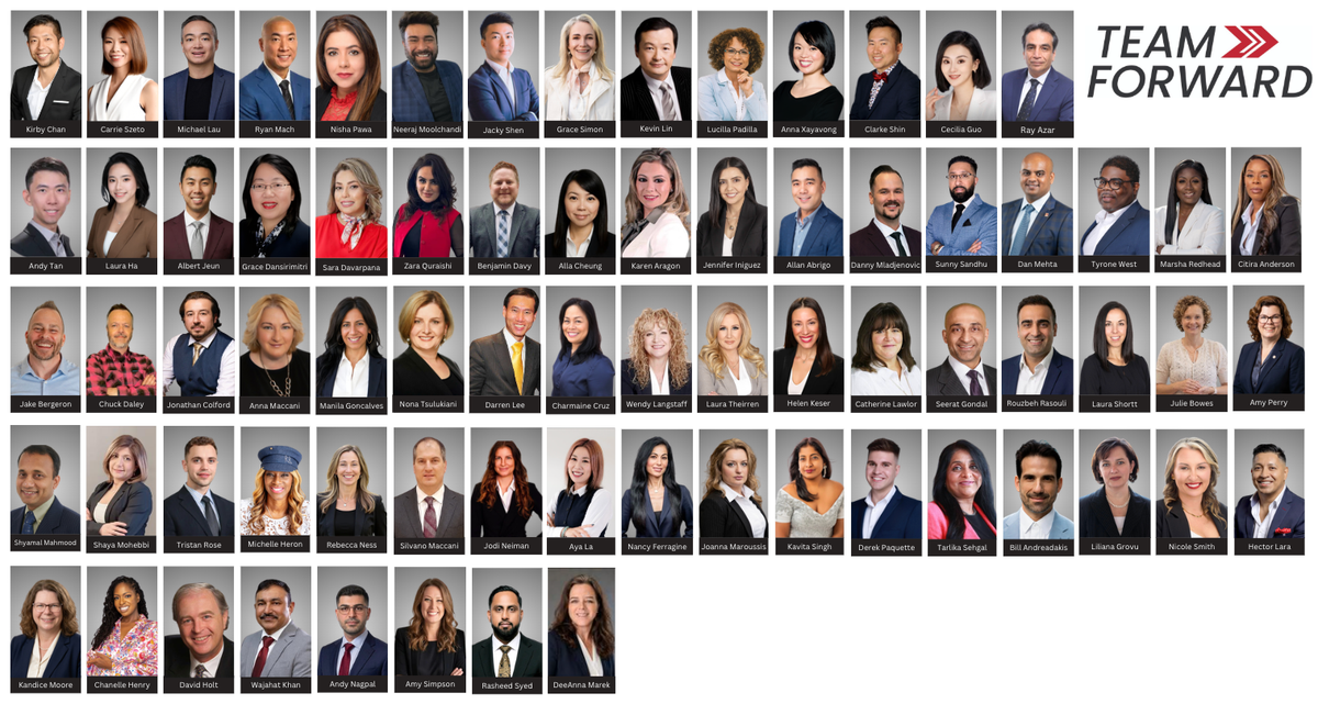 Headshots of Team Forward network agents